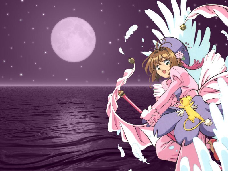 Girl with Wings on Water