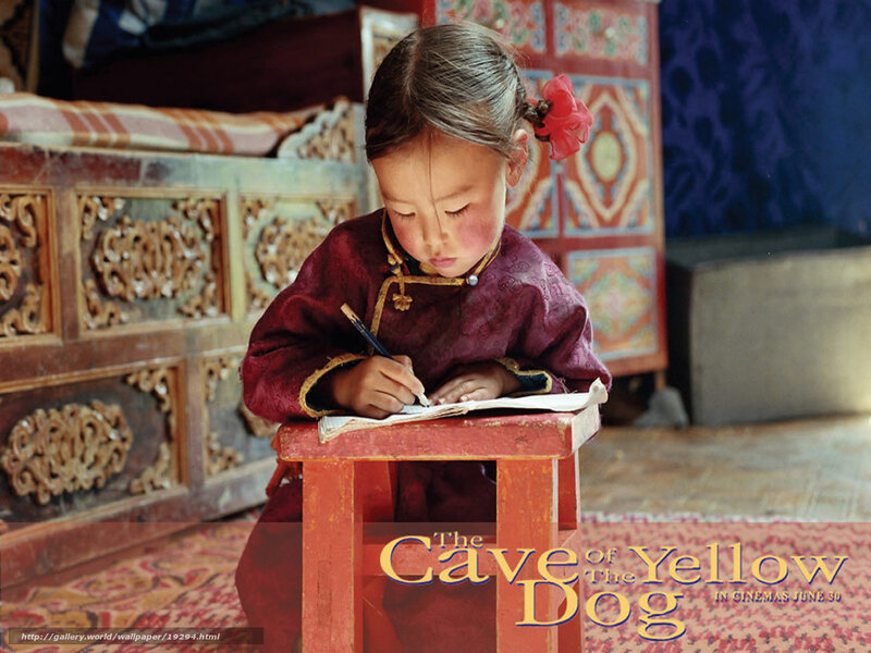 girl writing in traditional clothes