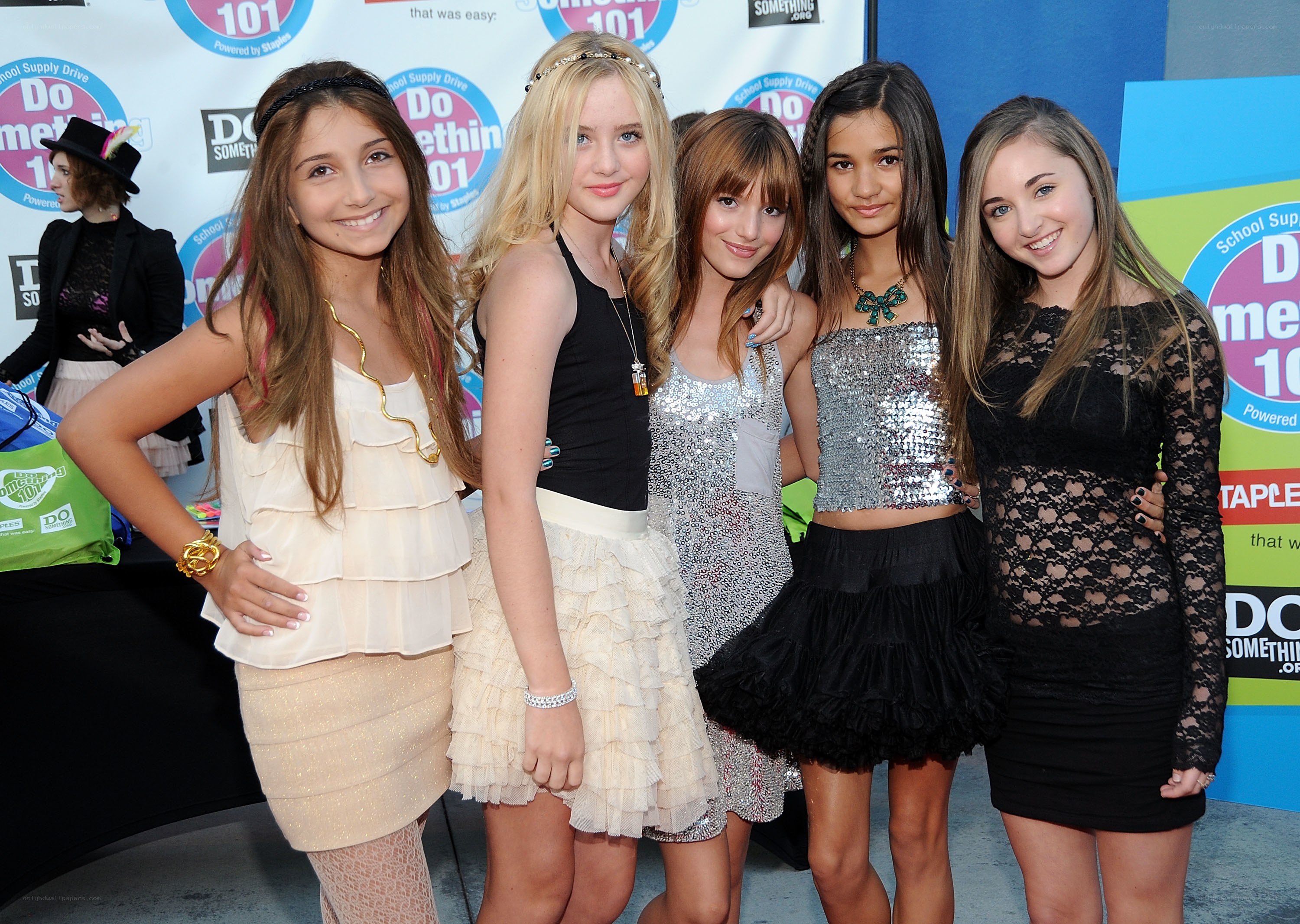 Girls at Do Something 101 event