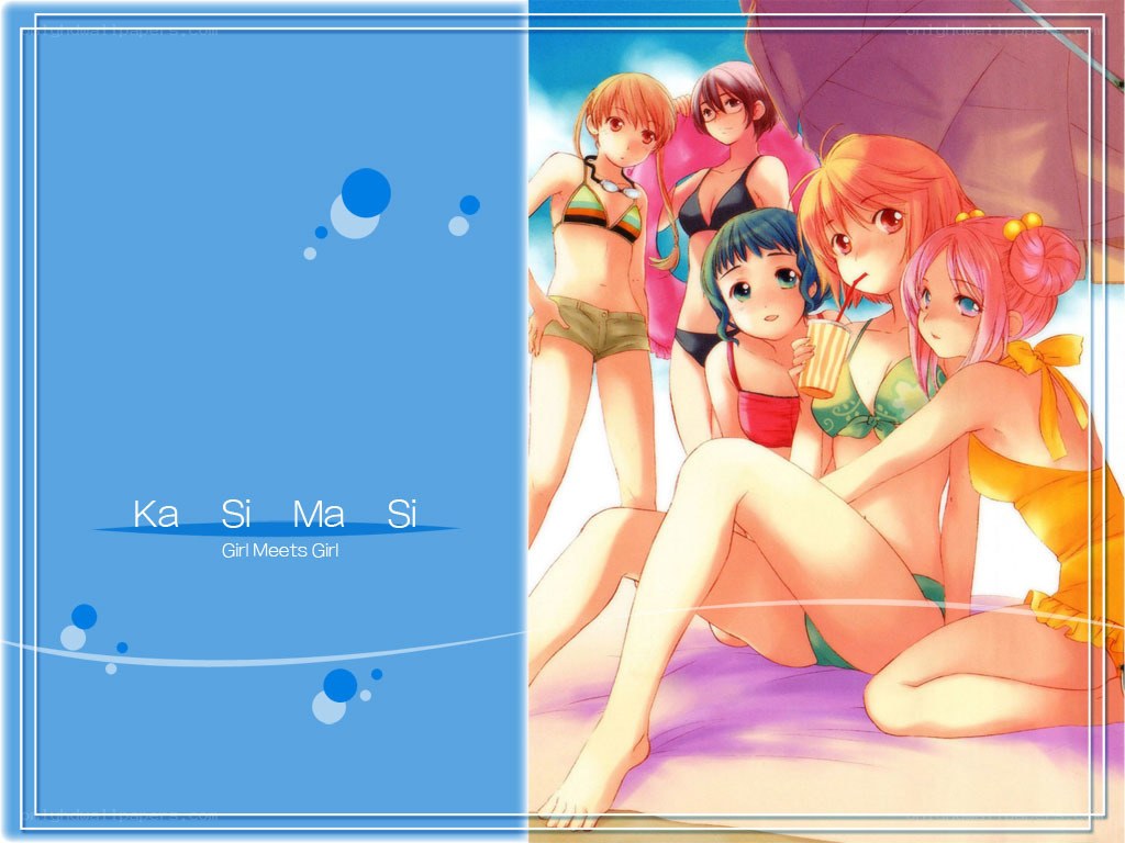 Girls at the beach