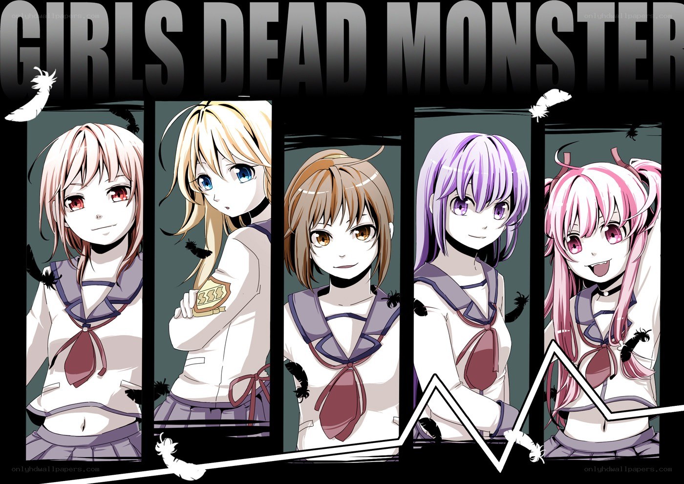 Girls Dead Monster group art