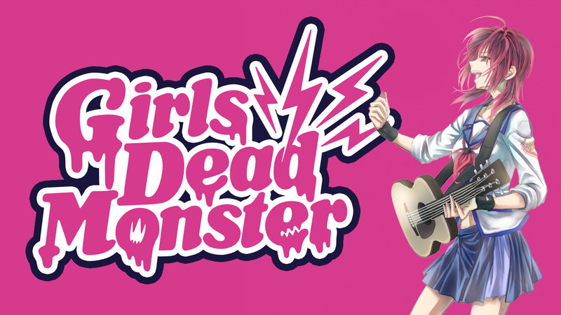 Girls Dead Monster logo and character