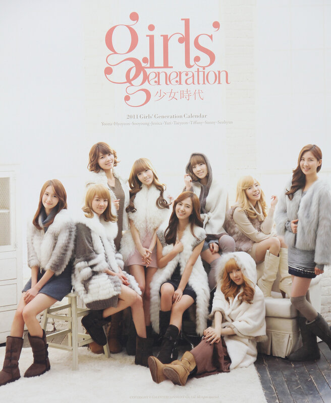 Girls' Generation 2011 Calendar