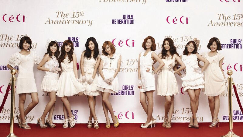 Girls' Generation at CéCi event