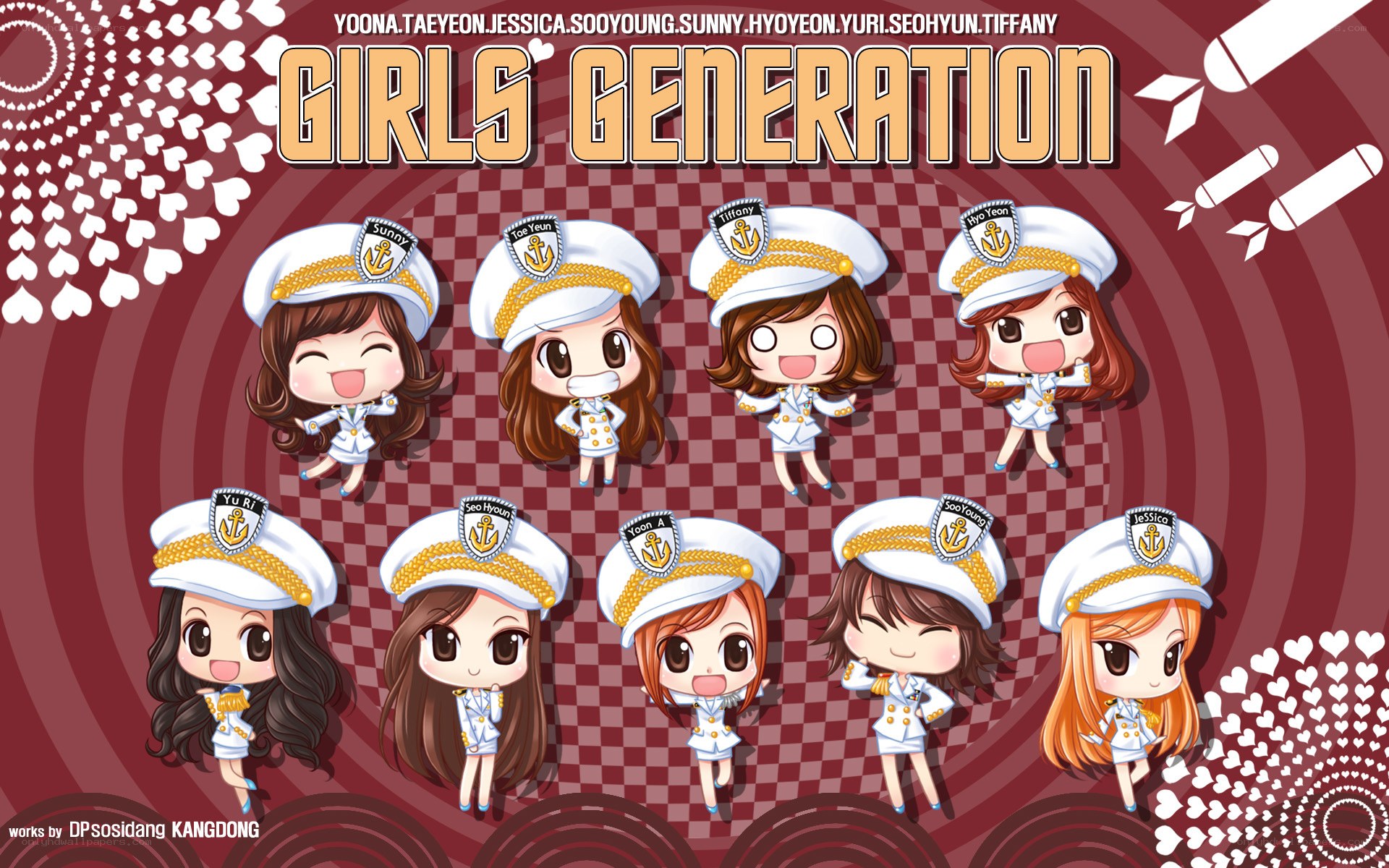Girls' Generation chibi characters