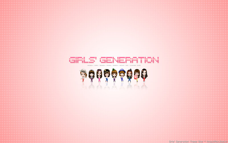 Girls' Generation chibi characters