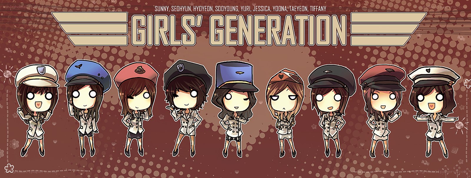 Girls' Generation chibi characters