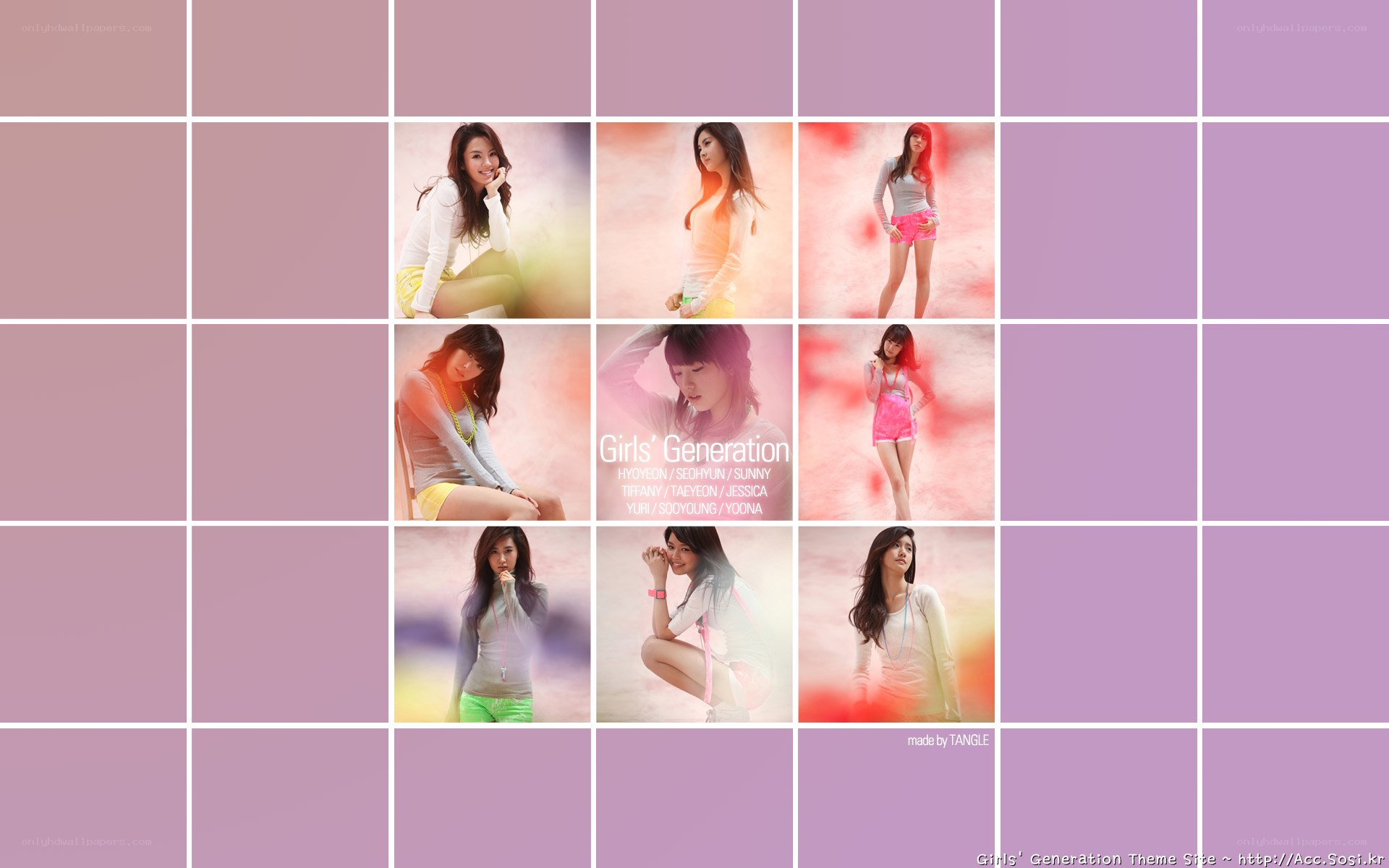 Girls' Generation collage