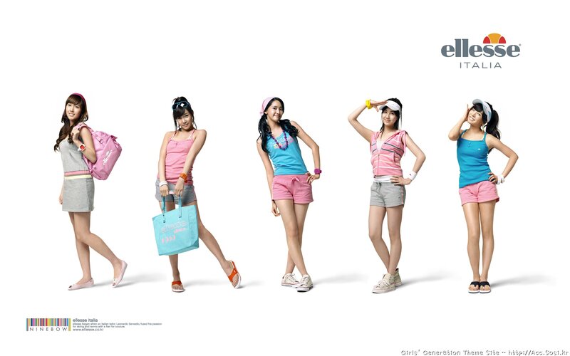 Girls' Generation Ellese Italia campaign