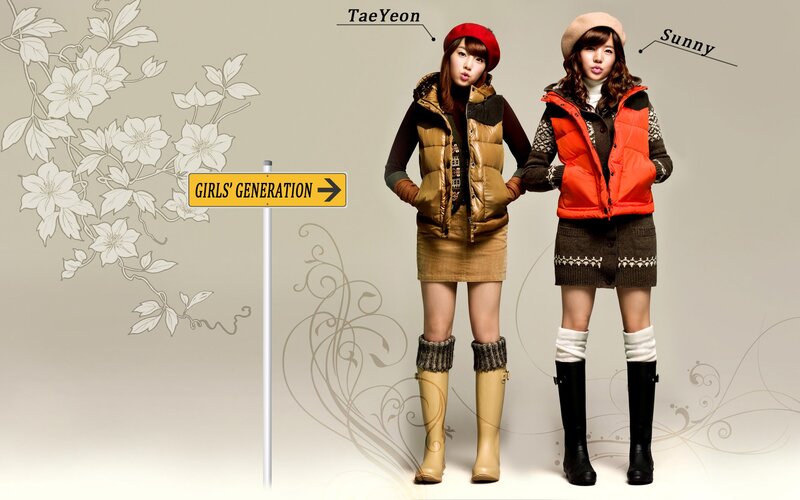 Girls' Generation fashion shoot