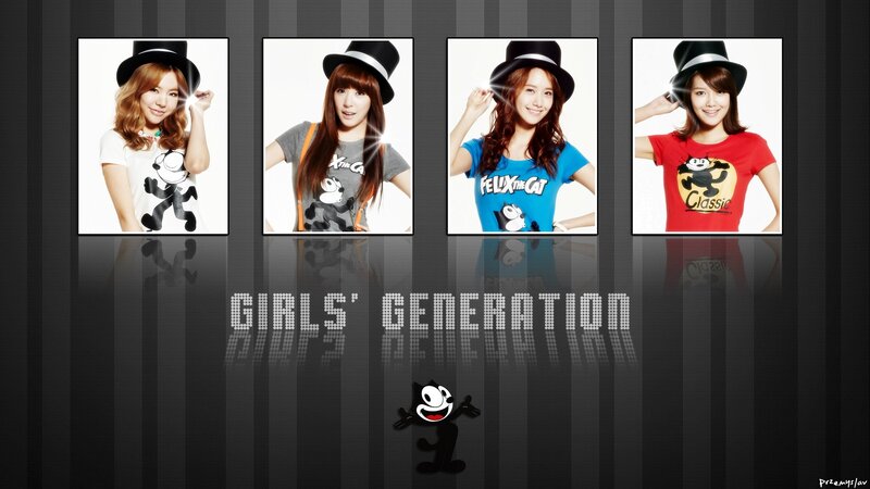 Girls' Generation Felix the Cat photoset