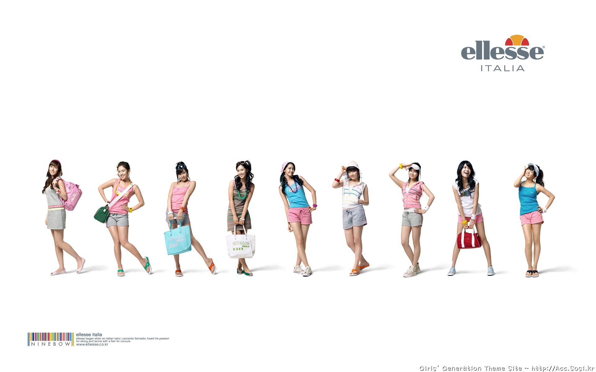 Girls' Generation for Ellesse