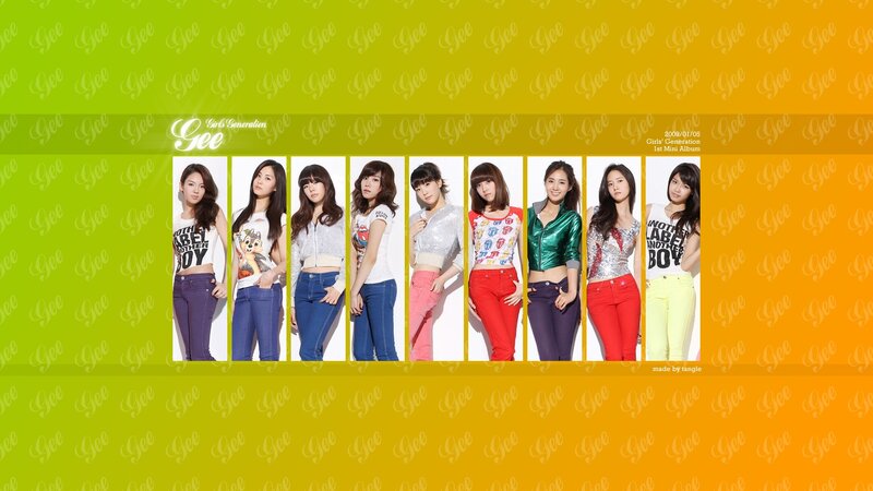 Girls' Generation Gee album art