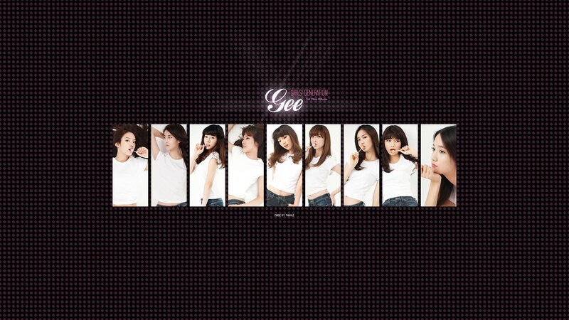 Girls' Generation Gee album art