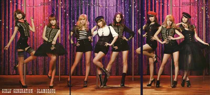 Girls' Generation Glamorous photoshoot