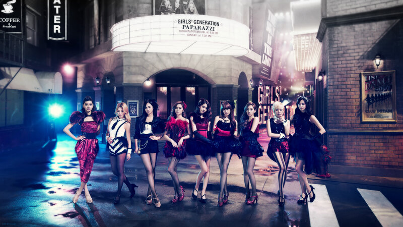 Girls' Generation Group — Black