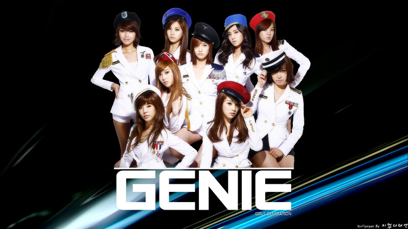 Girls' Generation in military uniforms