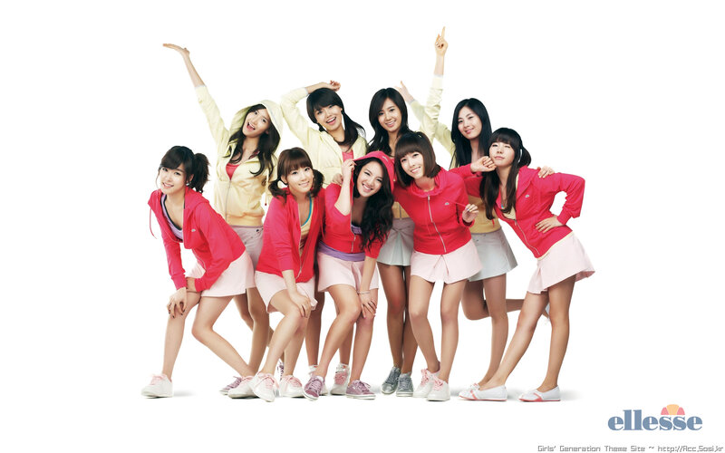 Girls' Generation in sportswear