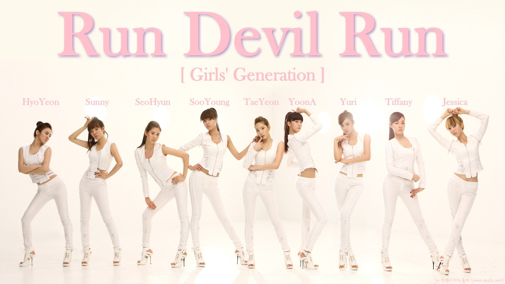 Girls' Generation in white outfits