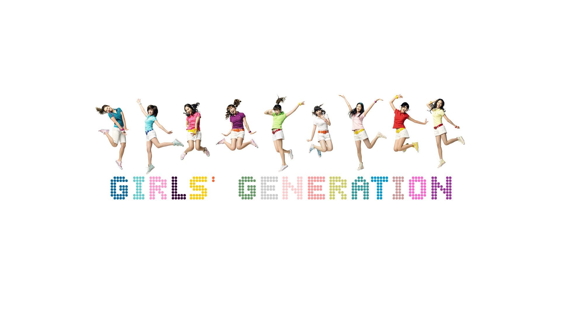 Girls' Generation jumping