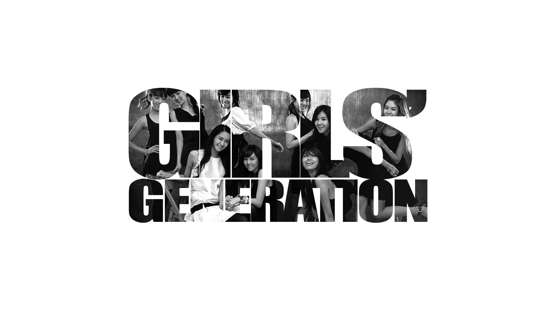 Girls' Generation logo collage