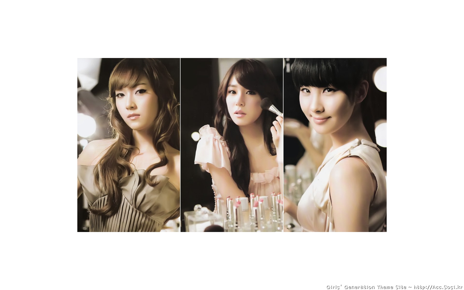 Girls' Generation makeup photoshoot