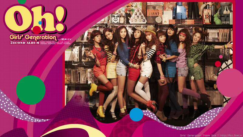 Girls' Generation Oh! album cover