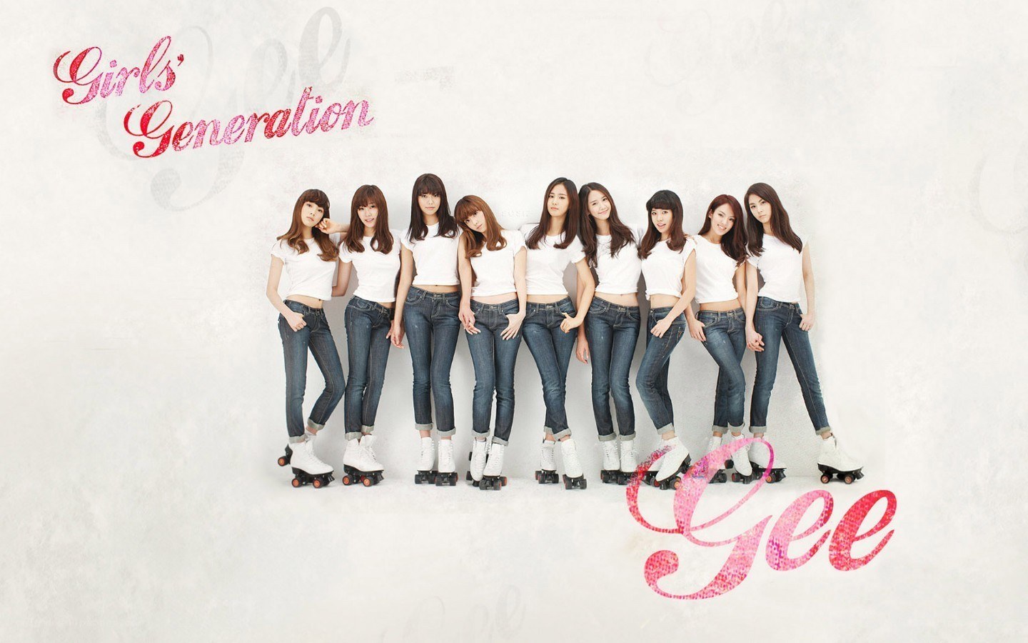 Girls' Generation on roller skates