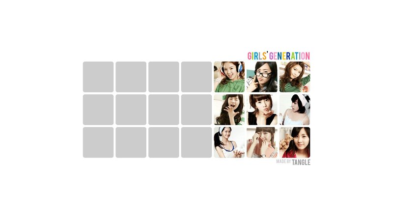 Girls' Generation photo collage