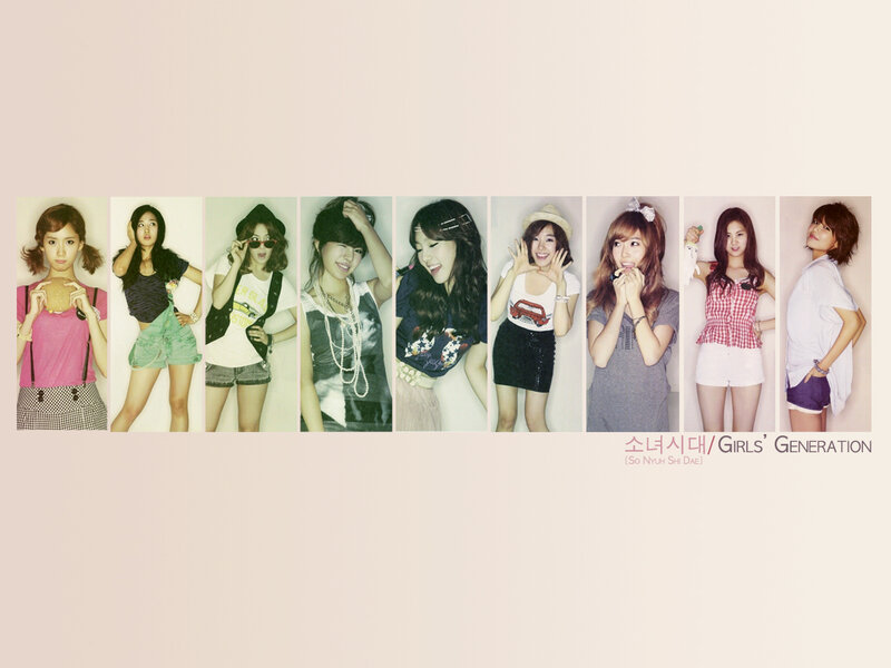 Girls' Generation photo collage
