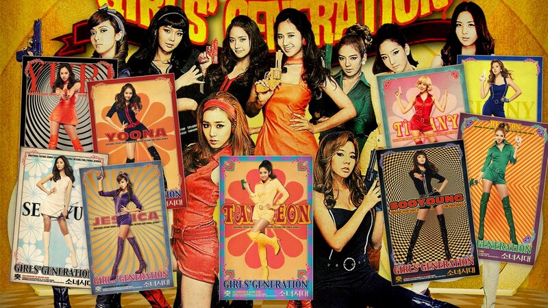 Girls' Generation promotional collage