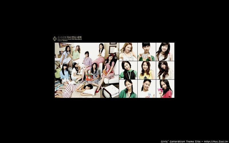 Girls' Generation promotional collage