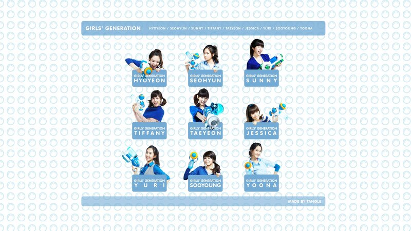 Girls' Generation promotional collage