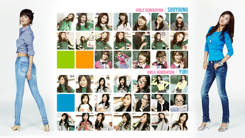 Girls' Generation promotional collage