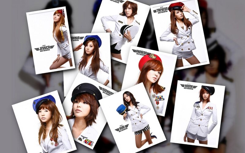 Girls' Generation promotional photos