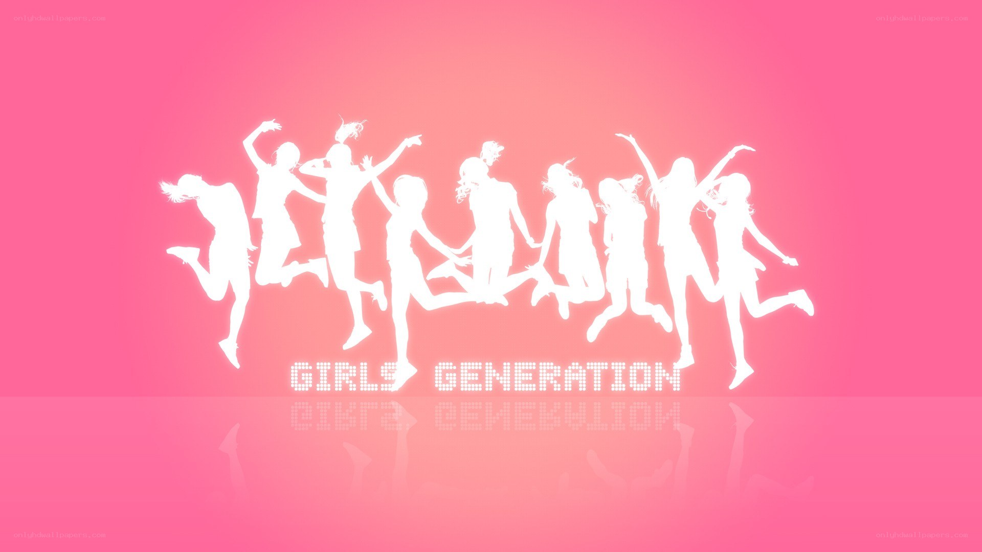 Girls Generation silhouettes