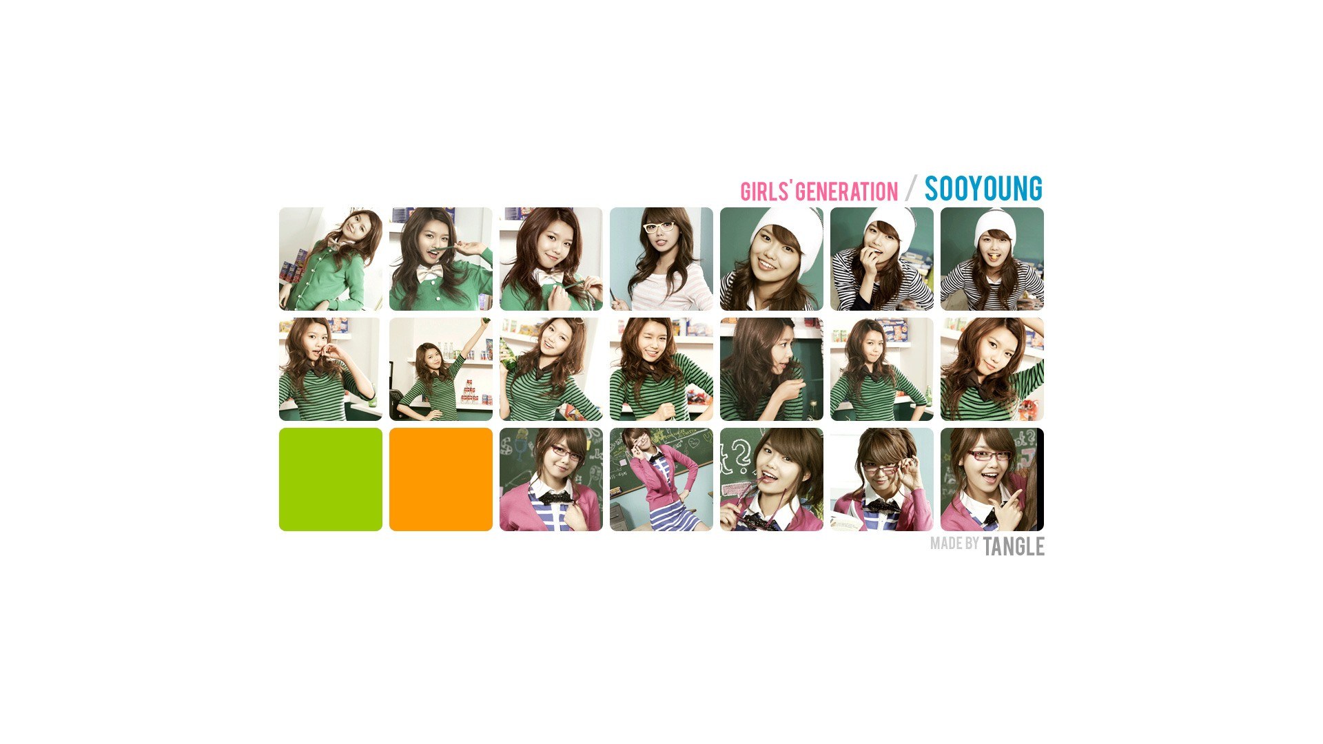 Girls' Generation Sooyoung collage