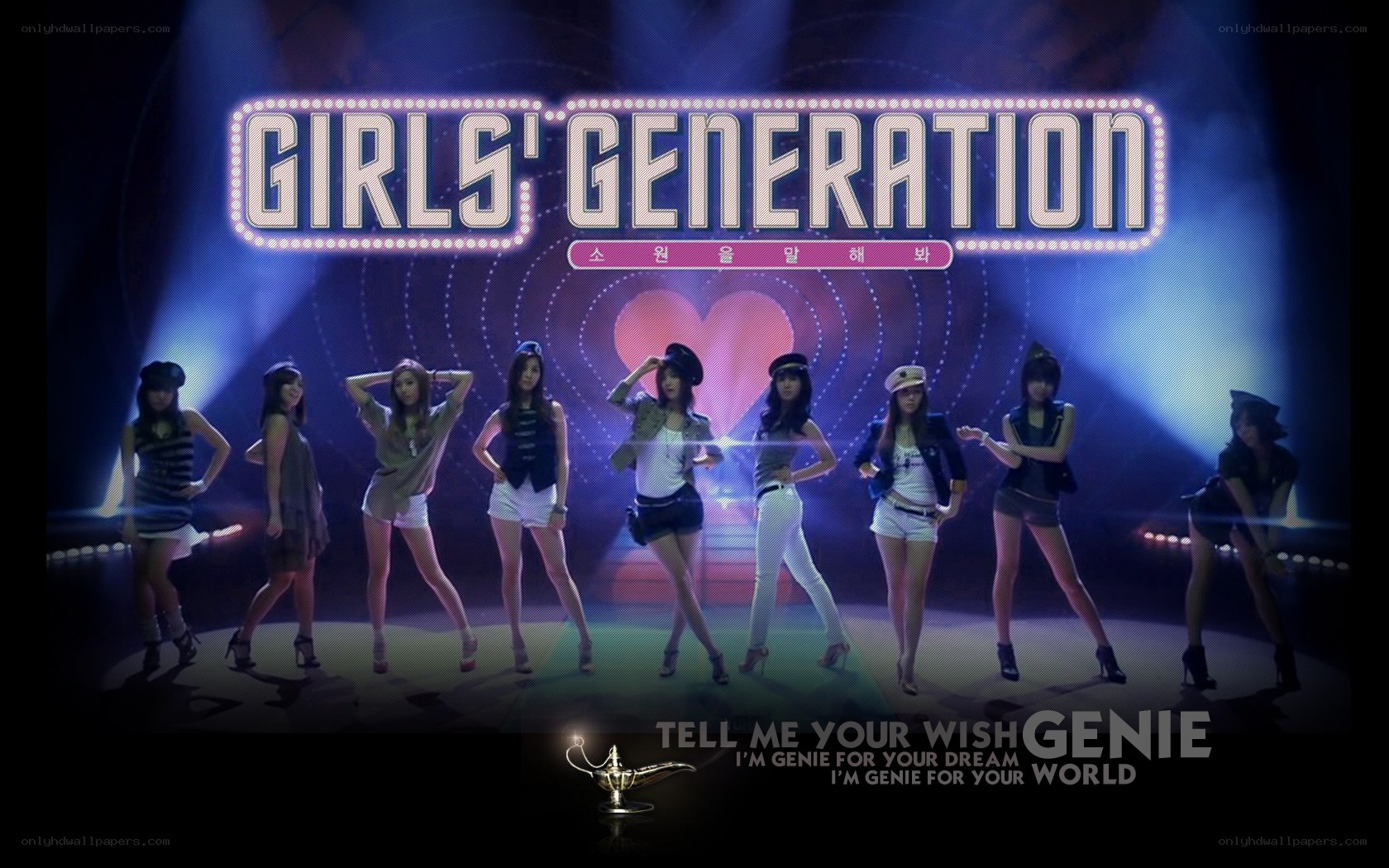 Girls' Generation stage performance