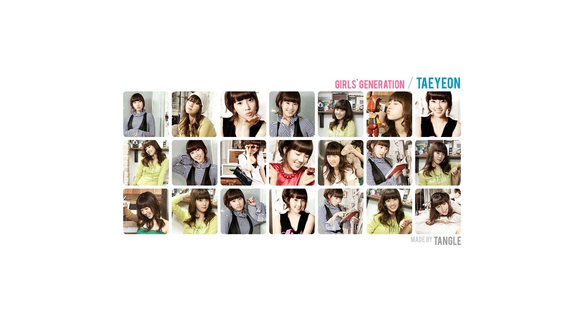 Girls' Generation Taeyeon collage