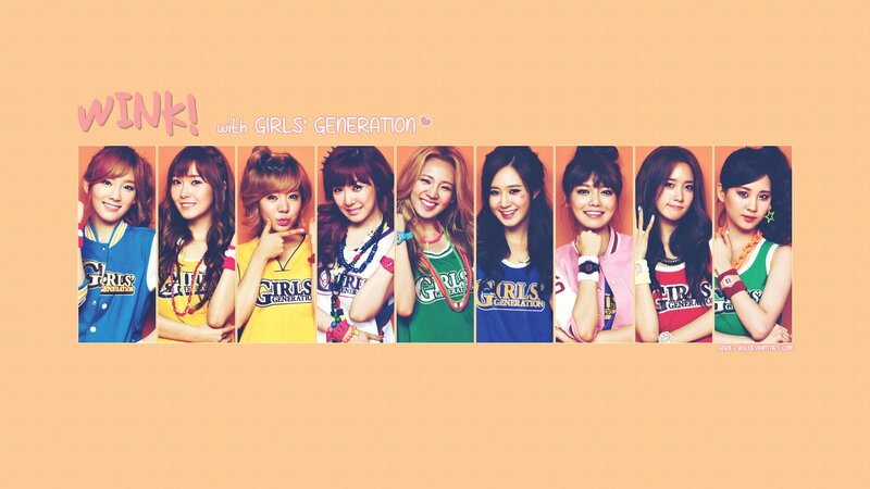 Girls' Generation Wink! wallpaper