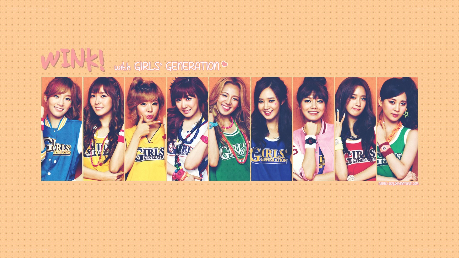 Girls' Generation Wink! wallpaper