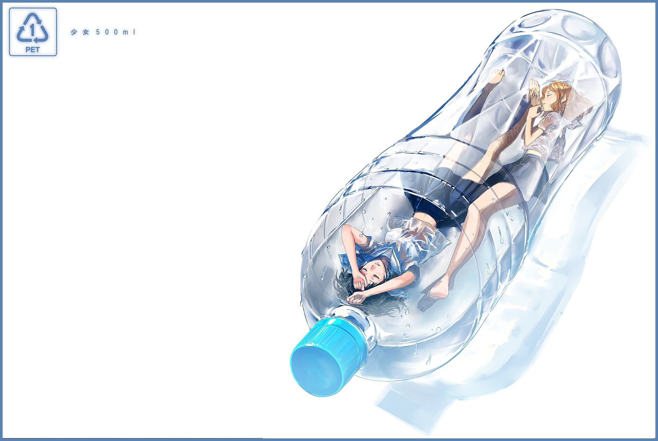 girls in a bottle
