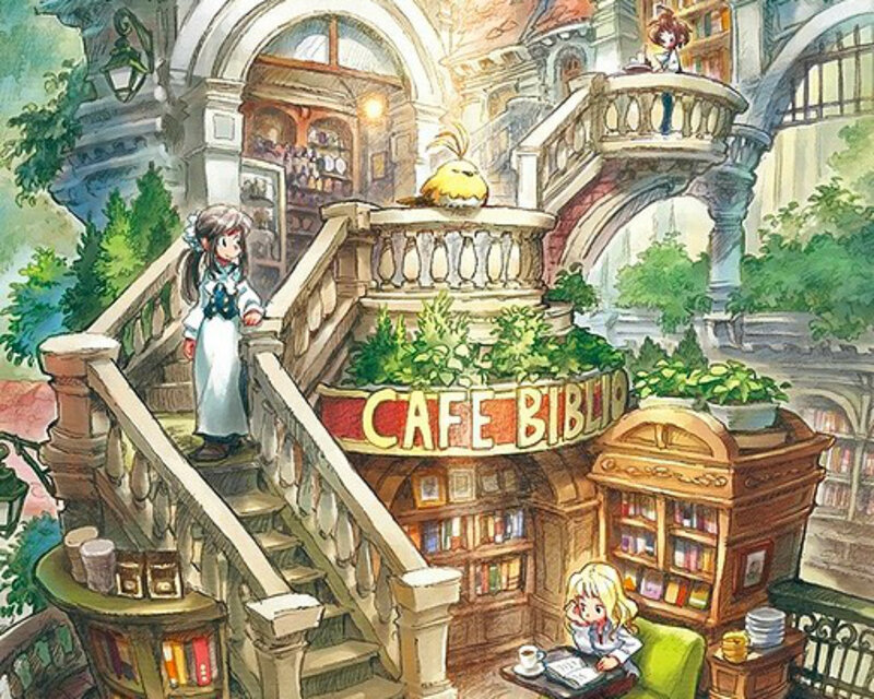 Girls in a Cafe