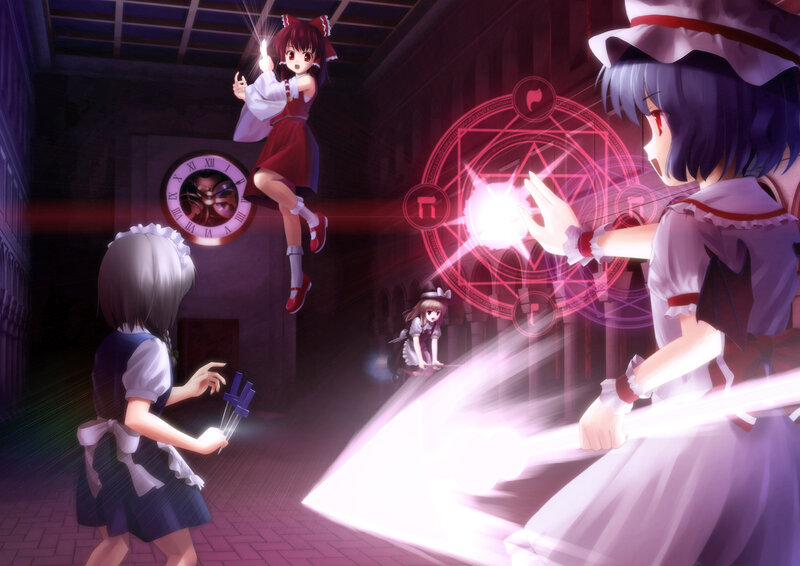 Girls in a Magical Battle