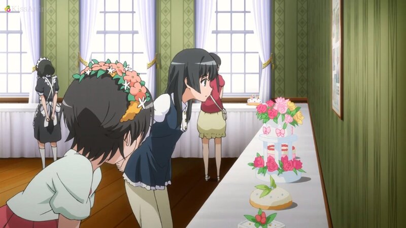 Girls in a Room with Cakes