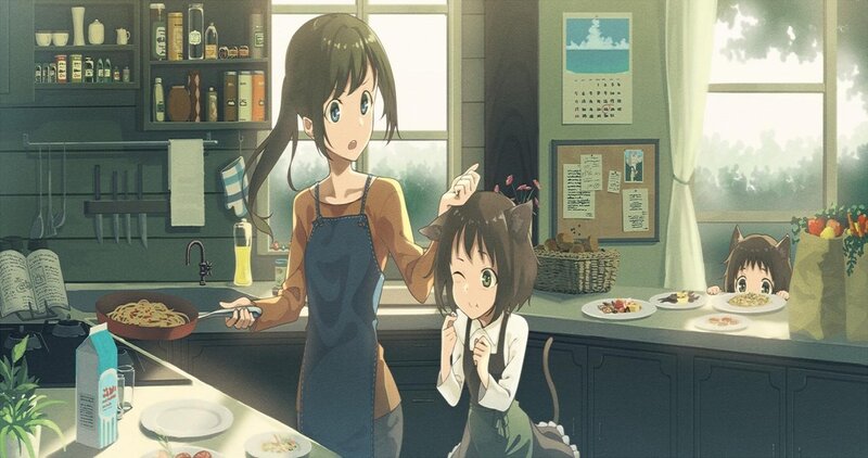 Girls in Kitchen