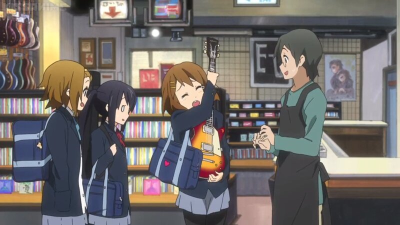 Girls in Music Store