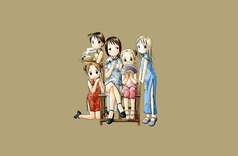 girls in traditional dresses