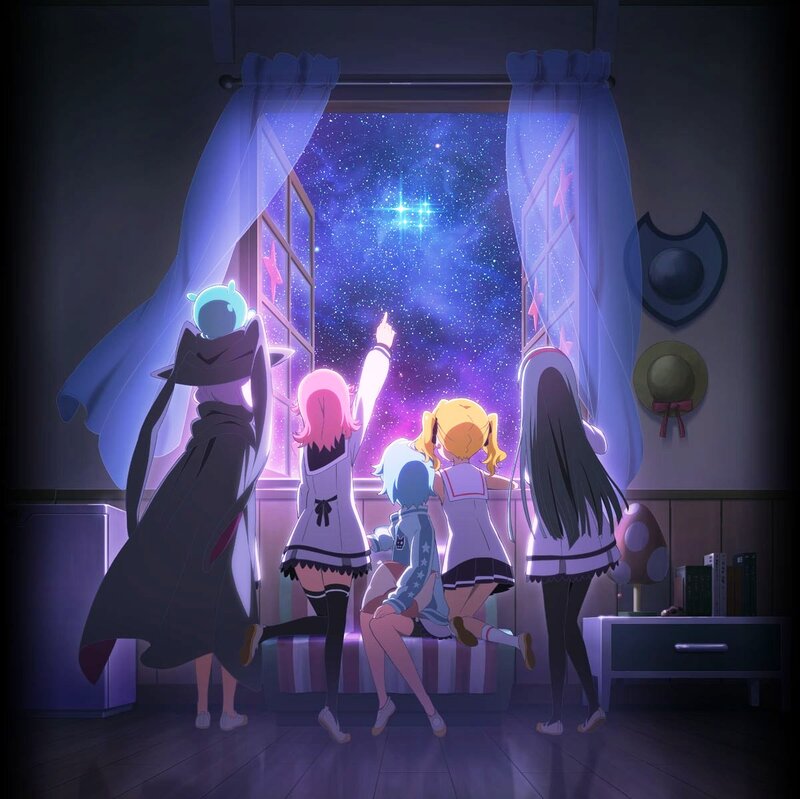 Girls Looking at Stars