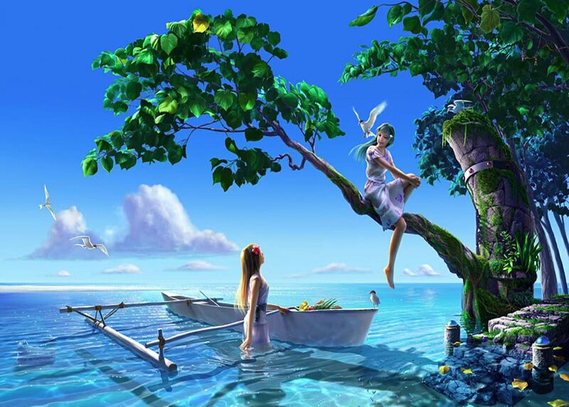 Girls on a Boat